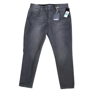 Democracy Absolution Jeans Jeggings Mold and Hold Size 16 Petite Gray Grey